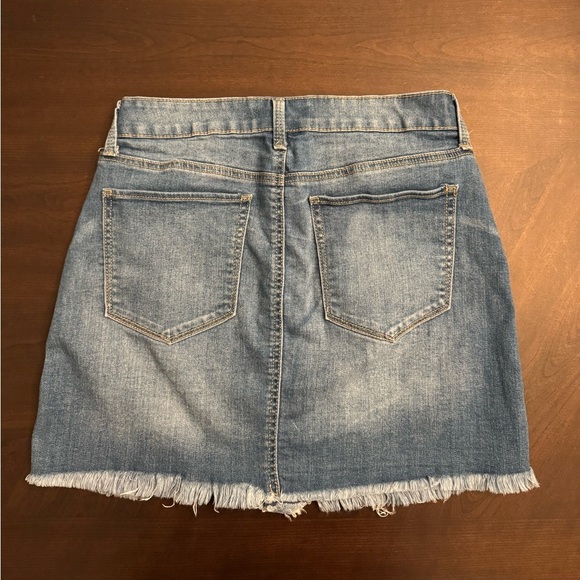 Mudd Button-Up Mini Skirt - Picture 2 of 3